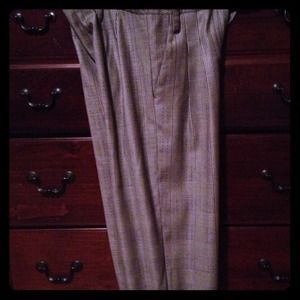 Preppy cropped pants