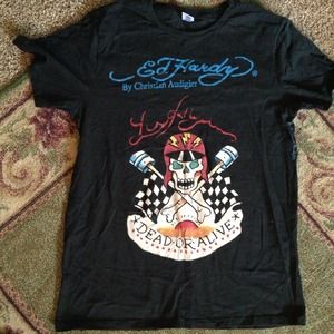 Men's Dead or Alive/Ed Hardy T