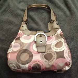 Authentic Signature "C" Coach Purse