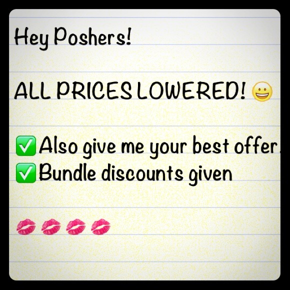 Prices lowered!
