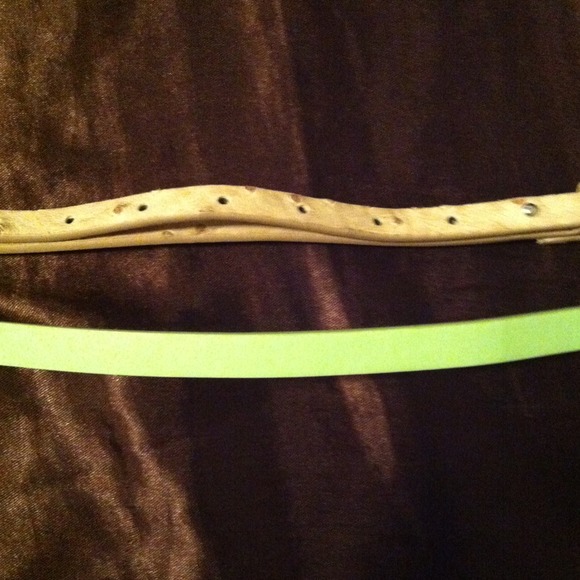 Accessories - 2 plus size skinny belts