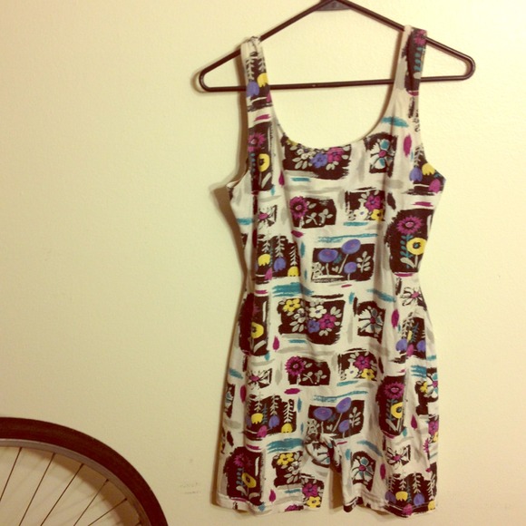 Vintage 80s Themed Romper!