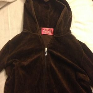 🌟 Juicy Couture zip up-brown