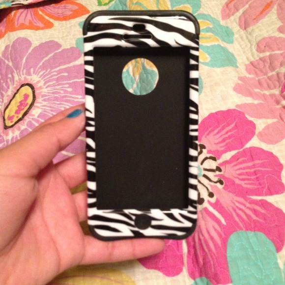 iPhone 5 zebra case