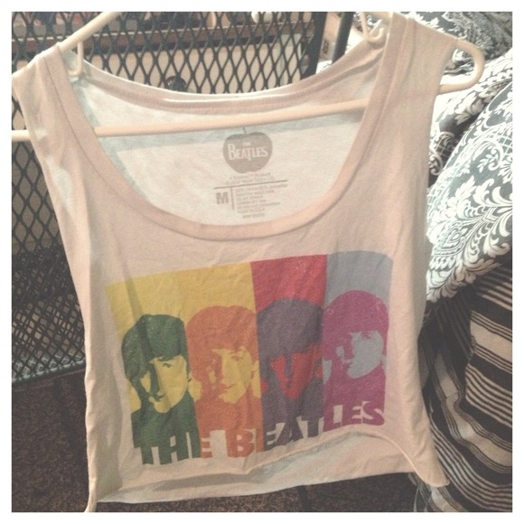 THE BEATLES CROP TOP