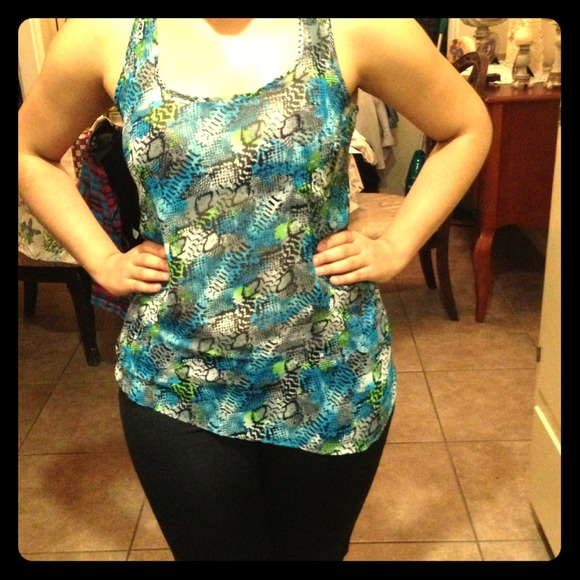 Patterned Large Top