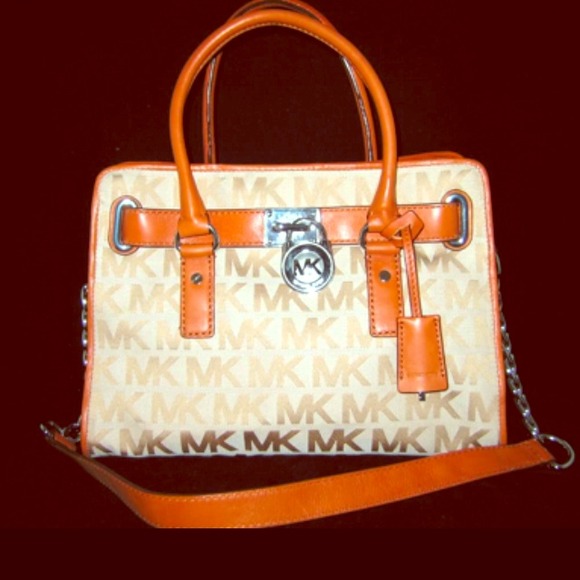 🚫SOLD🚫Auth Michael Kors Hamilton Satchel