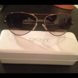 DKNY aviator sunglasses