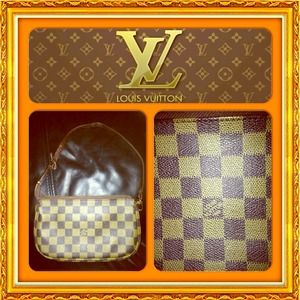 For @andyd82💥Auth Vintage Canvas LV Navona Bag💥