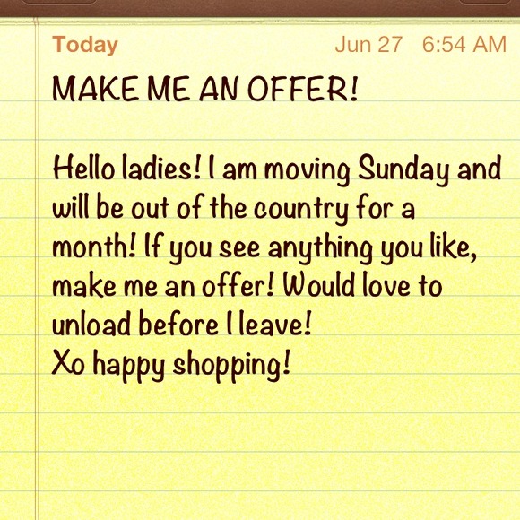 Everything in my closet!