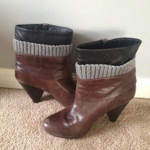 Jessica Simpson Brown Booties/Short Boots - 9.5