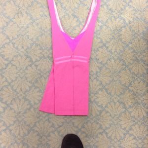 Pink lululemon tank