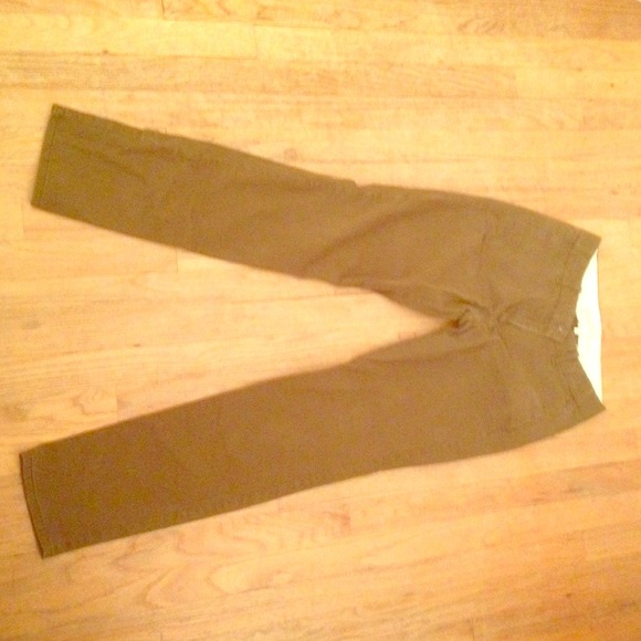 J. Crew Bennett chino - olive green skinny chino 6