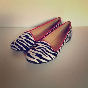 Madden Girl Zebra Flats