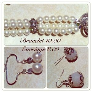 Handmade jewelry pearls
