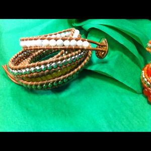 NEW Summer leather wrap bracelet