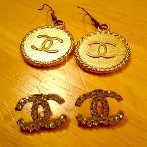 Bundled Chanel Earrings