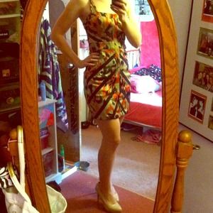 XOXO animal print dress