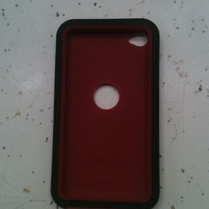 Red & black iPod touch hard case!