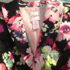 Floral blazer