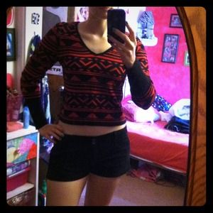 NWOT Cropped sweater