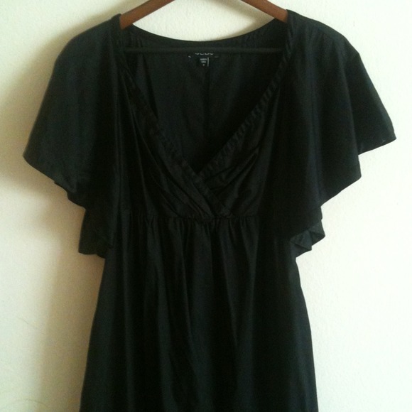 Bebe little black dress.