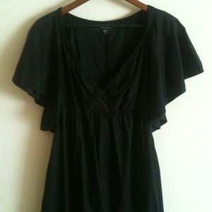 Bebe little black dress.