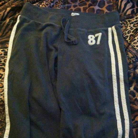 Aeropostale dark grey sweat pants