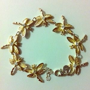 Sterling Silver Dragonfly bracelet