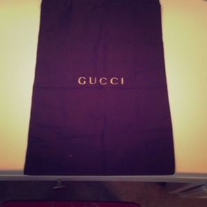 Gucci dust bag