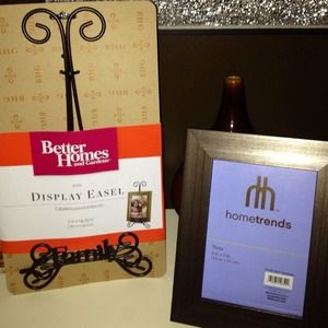 Frame with matching "family" easel.