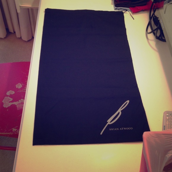 Brian Atwood boot dust bag