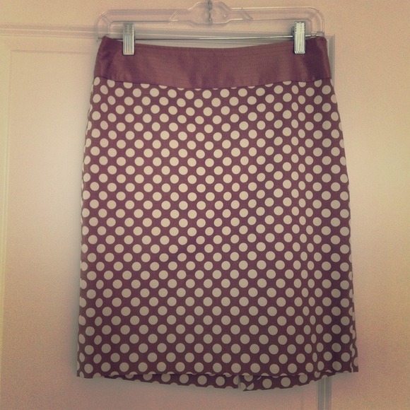 BUNDLED - Polka dot pencil skirt