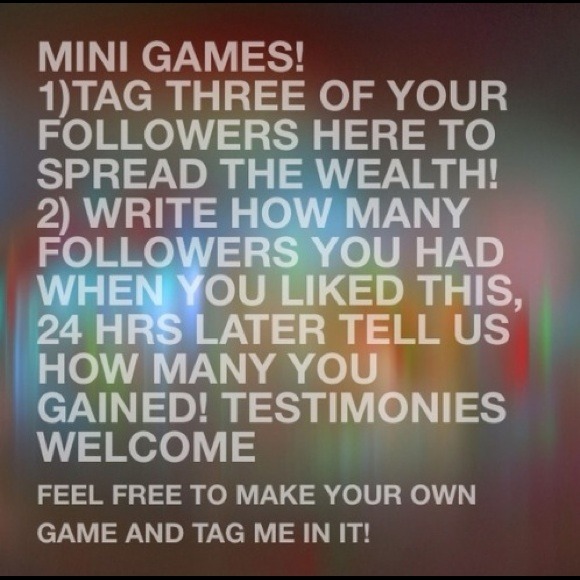 Original Following Game 😊 - Picture 2 of 2