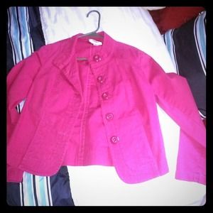 Light spring jacket. Pink