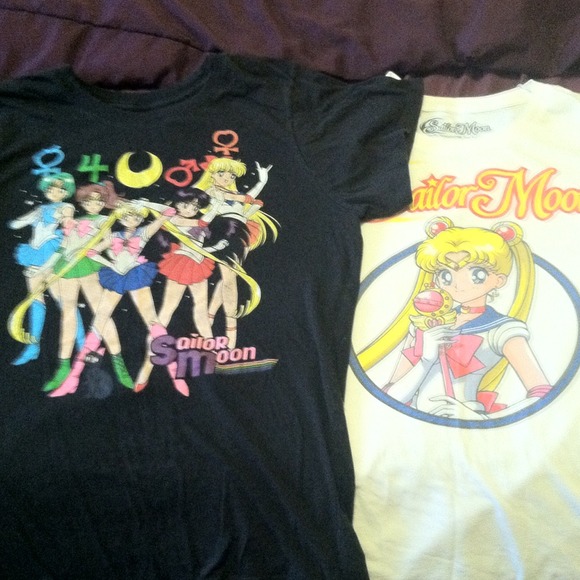 On Hold ✋ Bundle of two Sailor Moon T-shirts