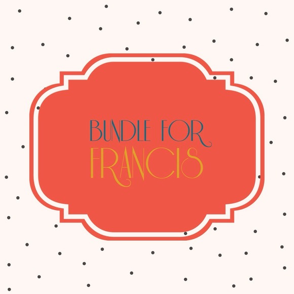 Bundle for Francis ✨❤️