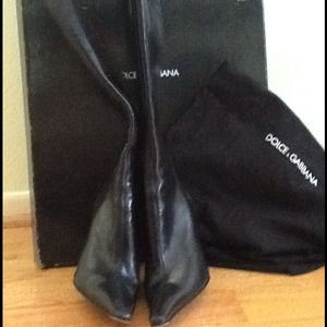 Dolce & Gabbana Black Boots