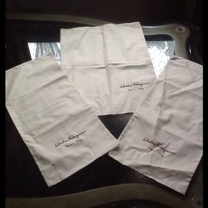 3 Salvatore Ferragamo Dust Bags ***SOLD****