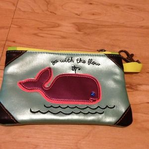 Whale Change Purse