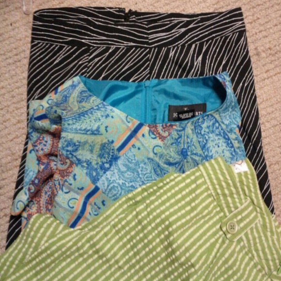 BUNDLE    JBXR SAN FRANCISCO black and white skirt