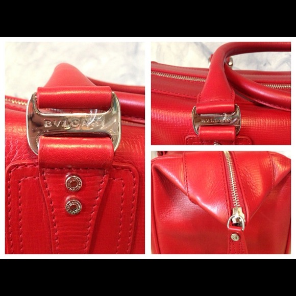 Bvlgari/Bulgari Dakota Red Large Handcarry - Picture 3 of 4