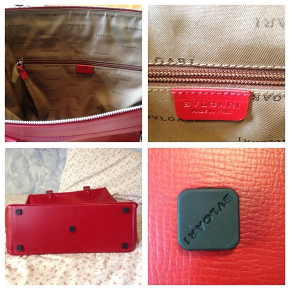 Bvlgari/Bulgari Dakota Red Large Handcarry - Picture 4 of 4