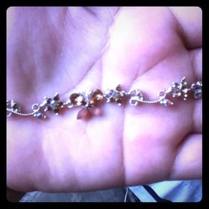 Butterfly&flower bracelet