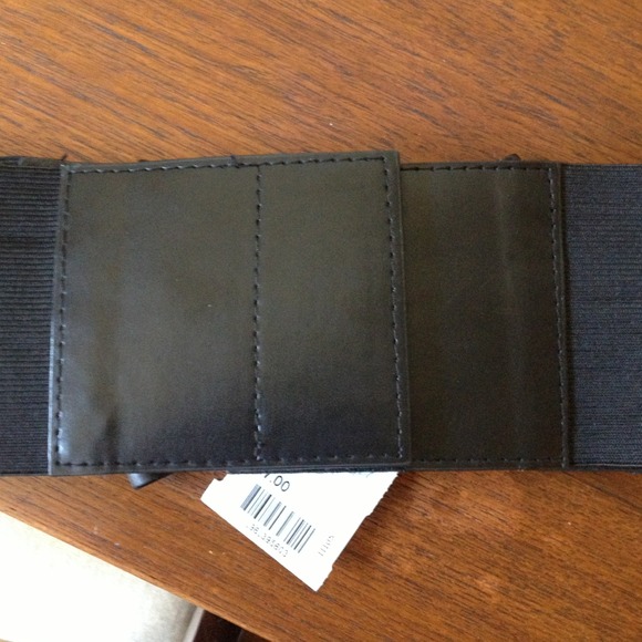 ?RESERVED?Black belt with bow? main image 3