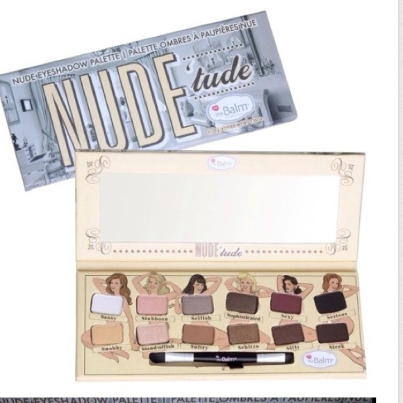 🚫SOLD🚫TheBalm Nude'Tude Eyeshadow Palette