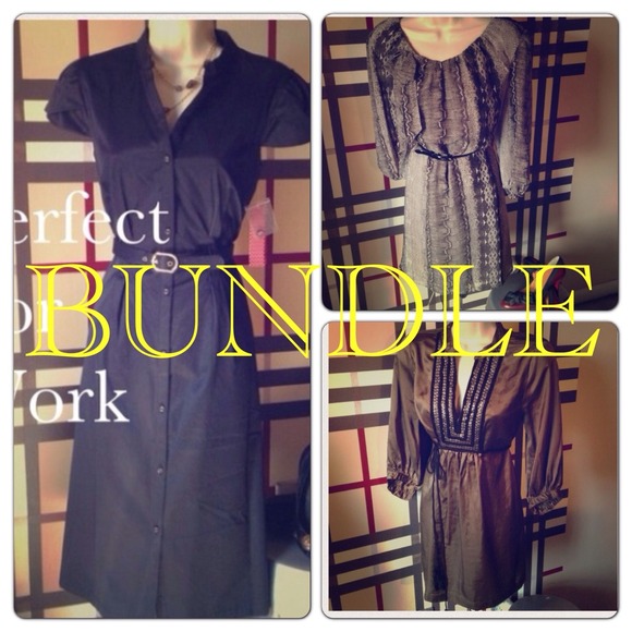 Motto Dresses & Skirts - Snakeskin pattern trapeze dress sz L