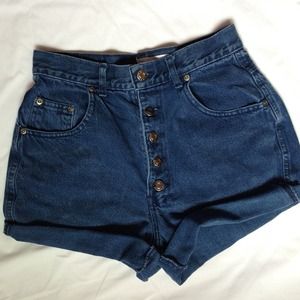 ⛔SOLD⛔ Blue denim high waisted shorts