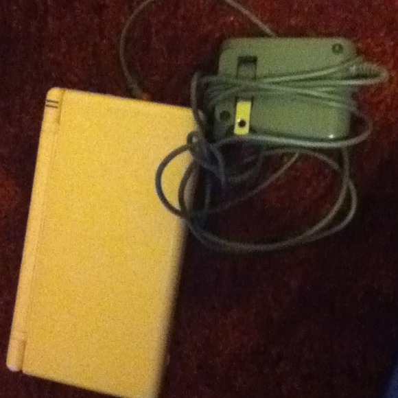 Pink Nintendo DS charger included