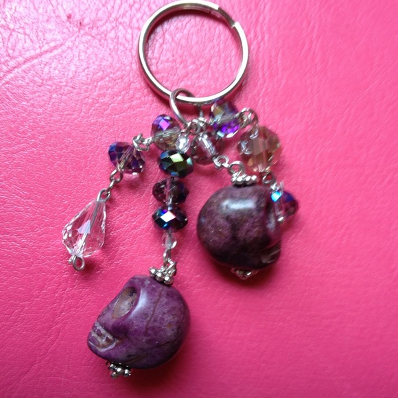 Skull keychain